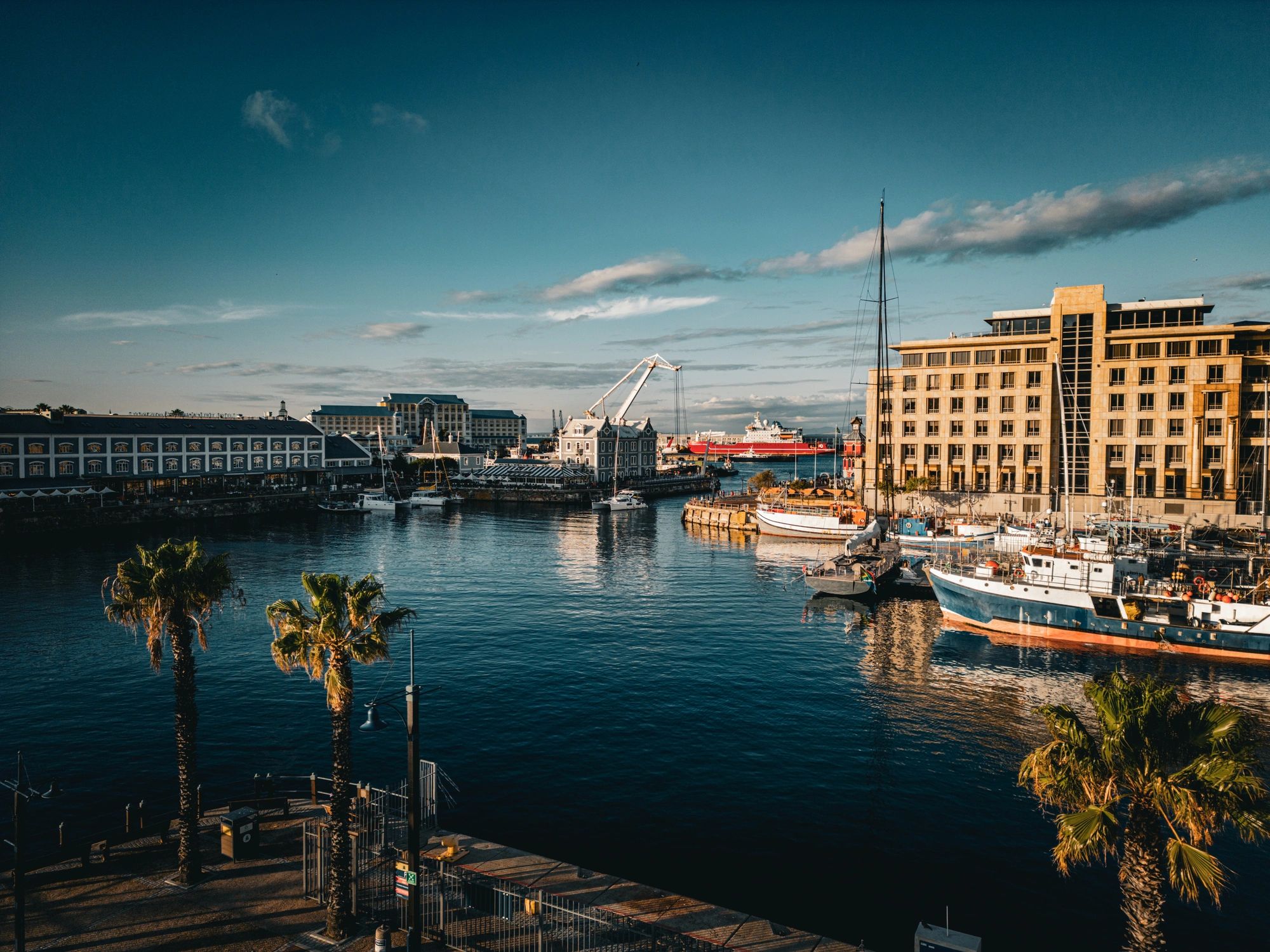 Cape Town waterfront and coastal landscape